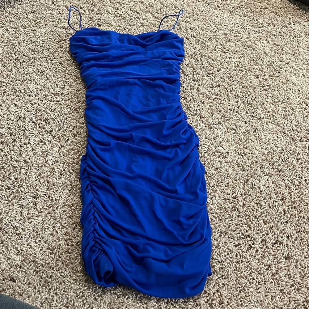 Princess polly blue mini dress